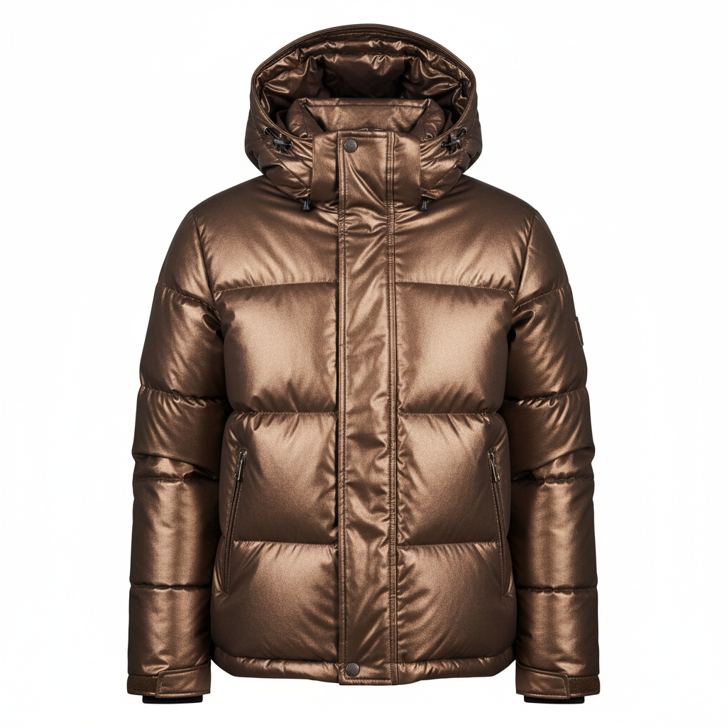 Bronze Winter Jacket Front