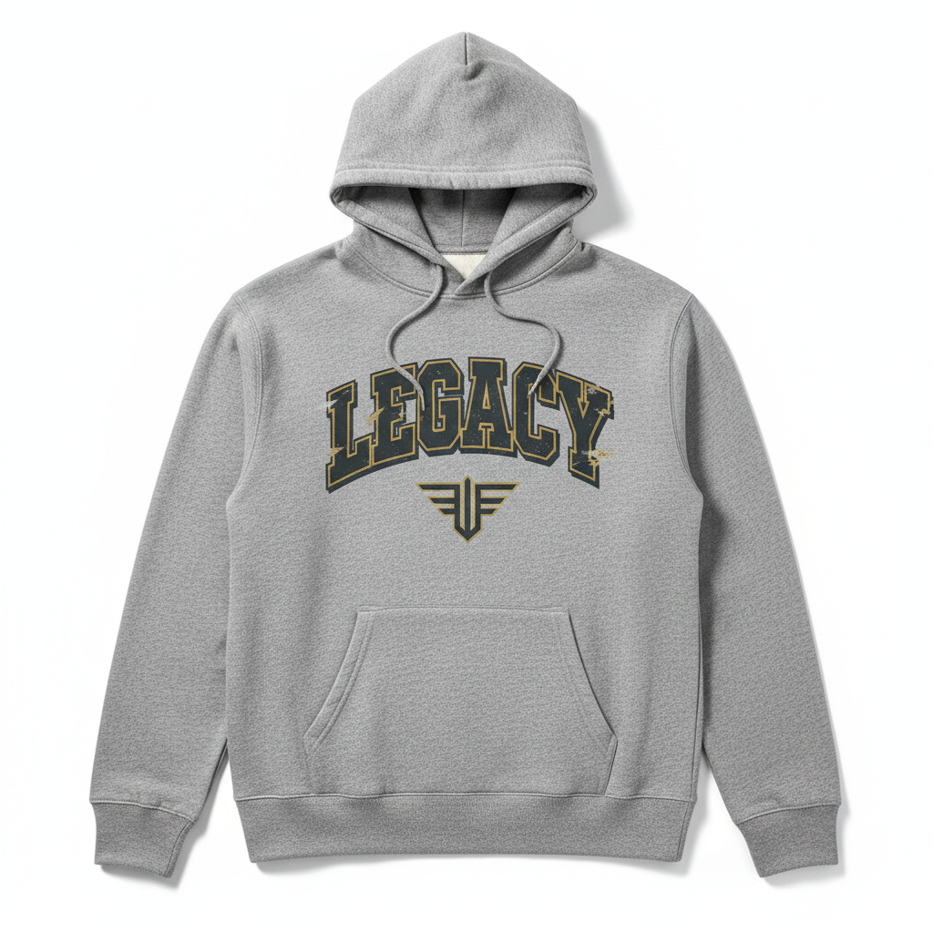 Gray Legacy Hoodie
